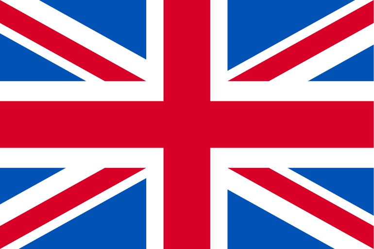 English language flag